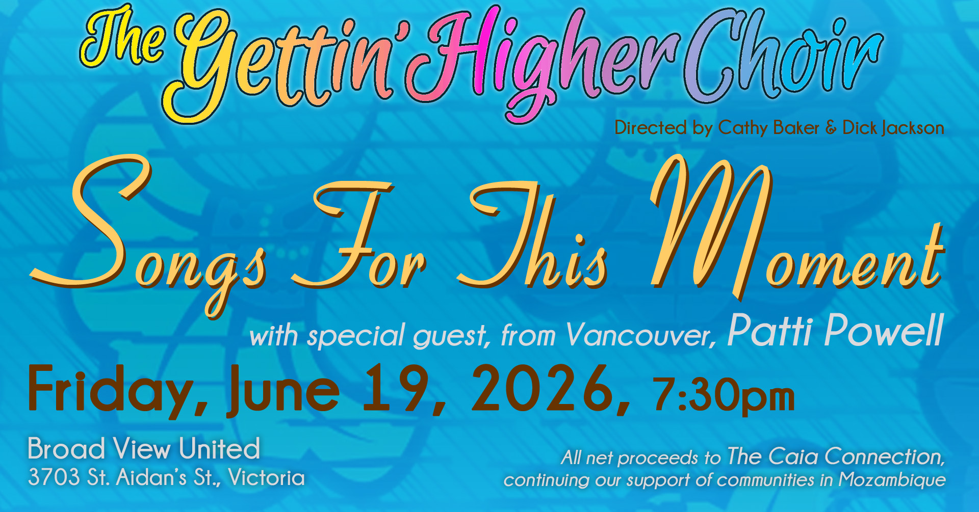 “Songs for This Moment” with Patti Powell — Benefit Concert for The Caia Connection
